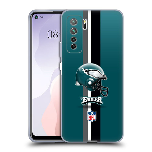 NFL Philadelphia Eagles Logo Helmet Soft Gel Case for Huawei Nova 7 SE/P40 Lite 5G
