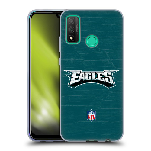 NFL Philadelphia Eagles Logo Distressed Look Soft Gel Case for Huawei P Smart (2020)