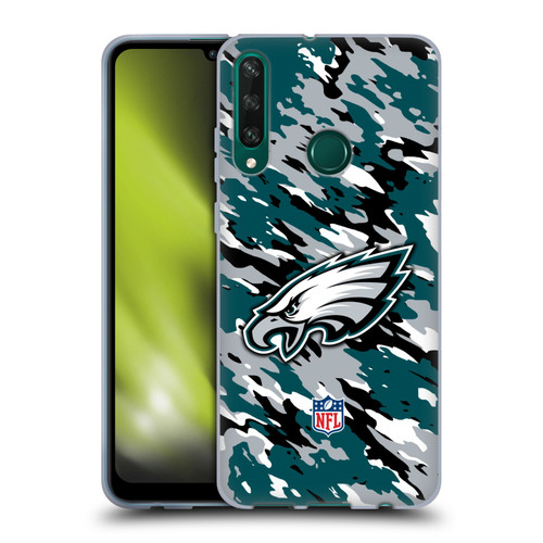 NFL Philadelphia Eagles Logo Camou Soft Gel Case for Huawei Y6p