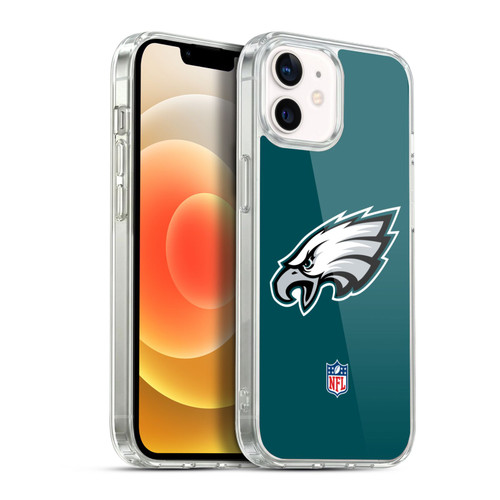 NFL Philadelphia Eagles Logo Plain Soft Gel Case for Apple iPhone 12 / iPhone 12 Pro & MagSafe