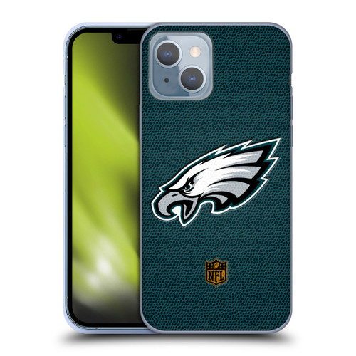 NFL Philadelphia Eagles Logo Football Soft Gel Case for Apple iPhone 14