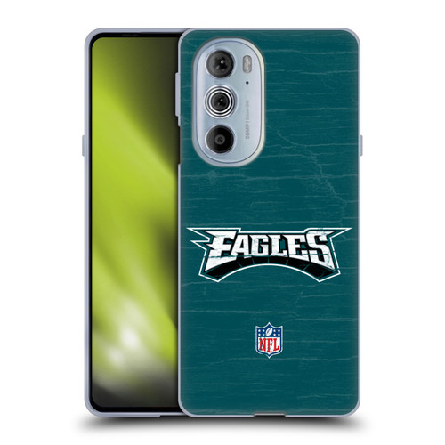 NFL Philadelphia Eagles Logo Distressed Look Soft Gel Case for Motorola Edge X30