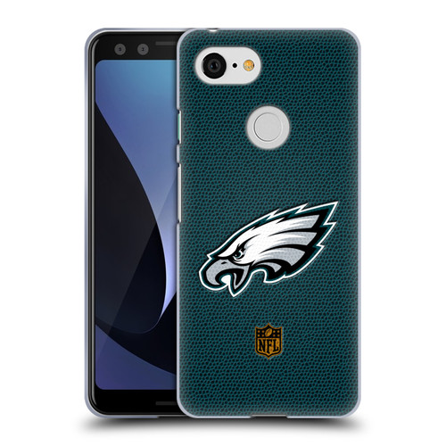 NFL Philadelphia Eagles Logo Football Soft Gel Case for Google Pixel 3