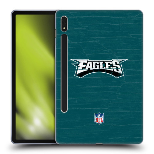 NFL Philadelphia Eagles Logo Distressed Look Soft Gel Case for Samsung Galaxy Tab S8