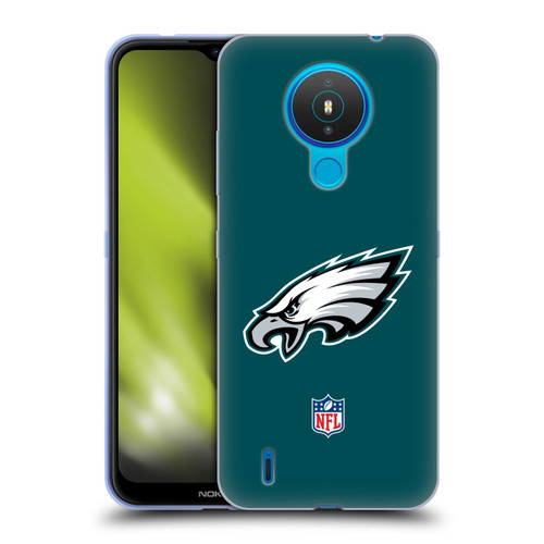 NFL Philadelphia Eagles Logo Plain Soft Gel Case for Nokia 1.4