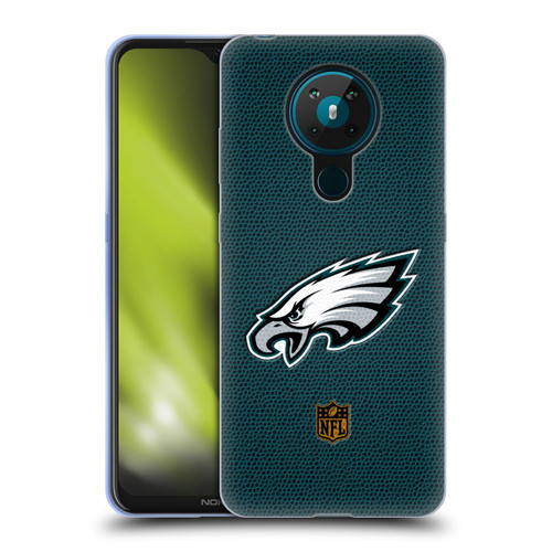 NFL Philadelphia Eagles Logo Football Soft Gel Case for Nokia 5.3