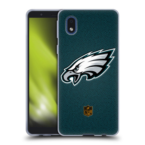NFL Philadelphia Eagles Logo Football Soft Gel Case for Samsung Galaxy A01 Core (2020)