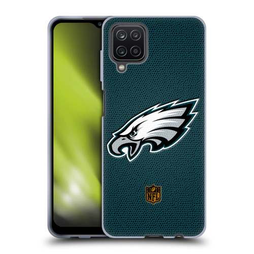 NFL Philadelphia Eagles Logo Football Soft Gel Case for Samsung Galaxy A12 (2020)