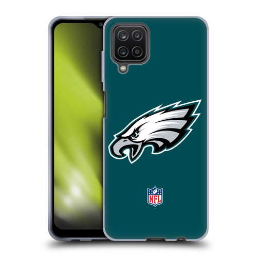 NFL Philadelphia Eagles Logo Plain Soft Gel Case for Samsung Galaxy A12 (2020)