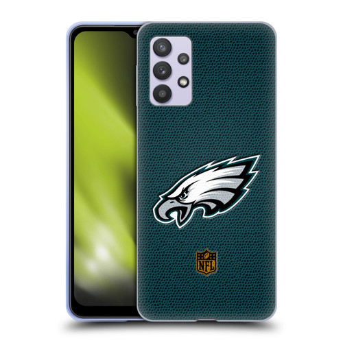 NFL Philadelphia Eagles Logo Football Soft Gel Case for Samsung Galaxy A32 5G / M32 5G (2021)