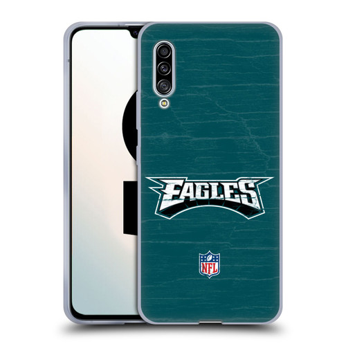 NFL Philadelphia Eagles Logo Distressed Look Soft Gel Case for Samsung Galaxy A90 5G (2019)