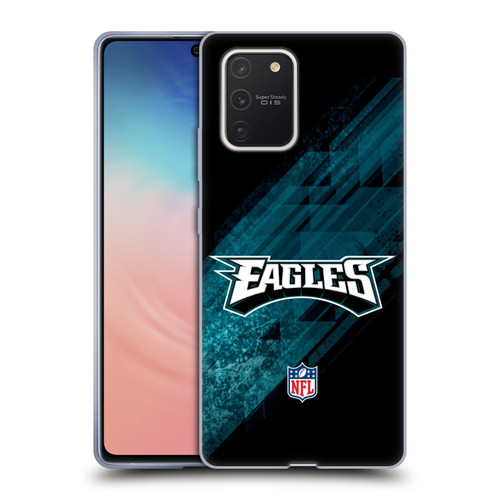 NFL Philadelphia Eagles Logo Blur Soft Gel Case for Samsung Galaxy S10 Lite