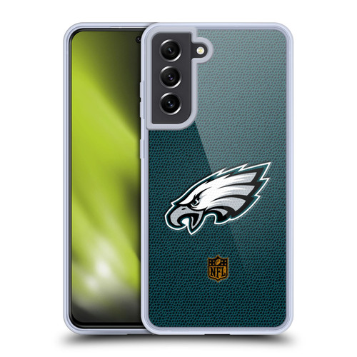 NFL Philadelphia Eagles Logo Football Soft Gel Case for Samsung Galaxy S21 FE 5G