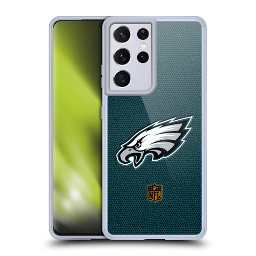NFL Philadelphia Eagles Logo Football Soft Gel Case for Samsung Galaxy S21 Ultra 5G