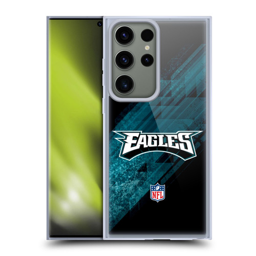 NFL Philadelphia Eagles Logo Blur Soft Gel Case for Samsung Galaxy S23 Ultra 5G