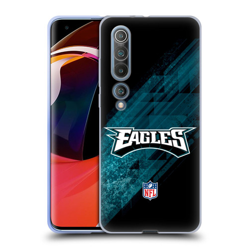 NFL Philadelphia Eagles Logo Blur Soft Gel Case for Xiaomi Mi 10 5G / Mi 10 Pro 5G