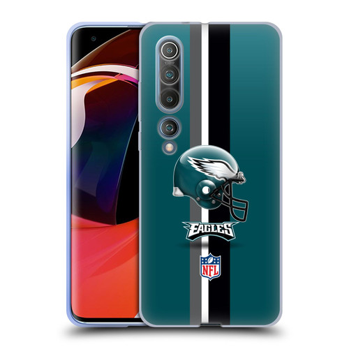 NFL Philadelphia Eagles Logo Helmet Soft Gel Case for Xiaomi Mi 10 5G / Mi 10 Pro 5G