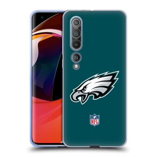 NFL Philadelphia Eagles Logo Plain Soft Gel Case for Xiaomi Mi 10 5G / Mi 10 Pro 5G