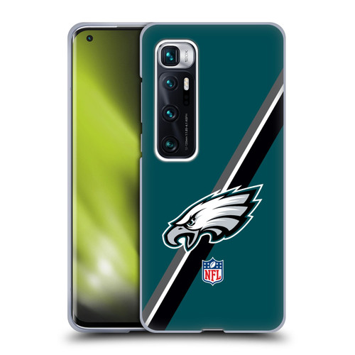 NFL Philadelphia Eagles Logo Stripes Soft Gel Case for Xiaomi Mi 10 Ultra 5G