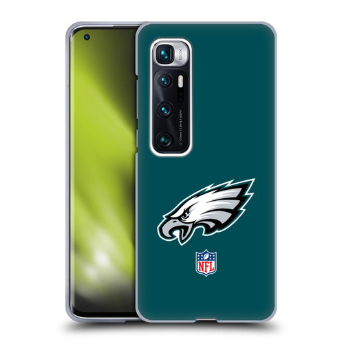 NFL Philadelphia Eagles Logo Plain Soft Gel Case for Xiaomi Mi 10 Ultra 5G