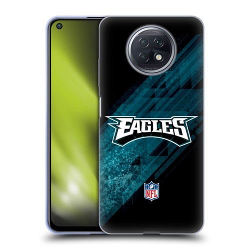 NFL Philadelphia Eagles Logo Blur Soft Gel Case for Xiaomi Redmi Note 9T 5G