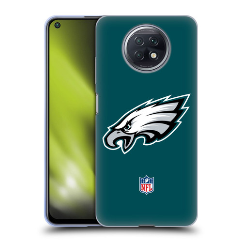 NFL Philadelphia Eagles Logo Plain Soft Gel Case for Xiaomi Redmi Note 9T 5G