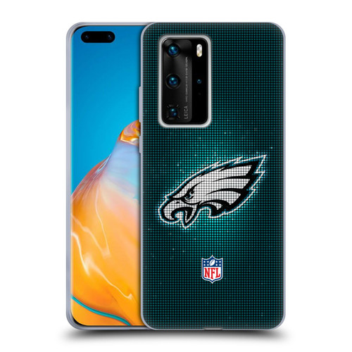 NFL Philadelphia Eagles Artwork LED Soft Gel Case for Huawei P40 Pro / P40 Pro Plus 5G