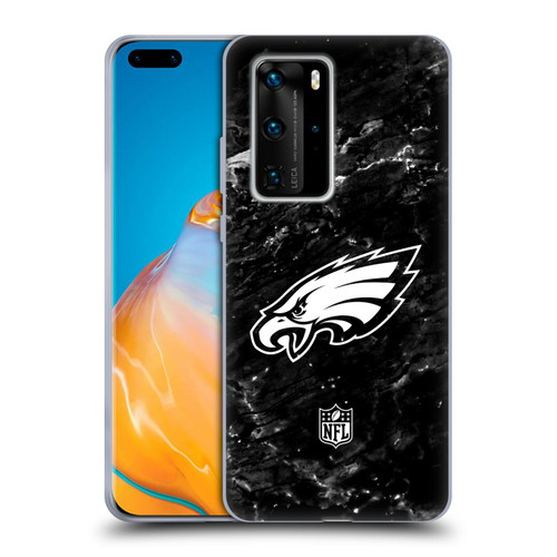 NFL Philadelphia Eagles Artwork Marble Soft Gel Case for Huawei P40 Pro / P40 Pro Plus 5G