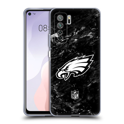 NFL Philadelphia Eagles Artwork Marble Soft Gel Case for Huawei Nova 7 SE/P40 Lite 5G