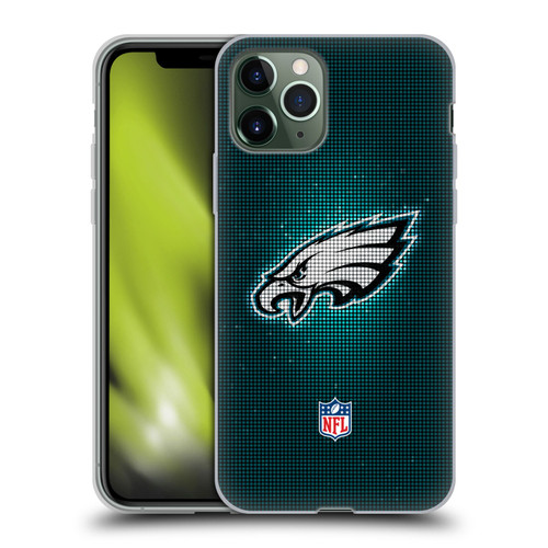 NFL Philadelphia Eagles Artwork LED Soft Gel Case for Apple iPhone 11 Pro
