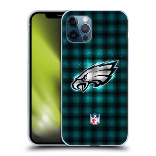 NFL Philadelphia Eagles Artwork LED Soft Gel Case for Apple iPhone 12 / iPhone 12 Pro