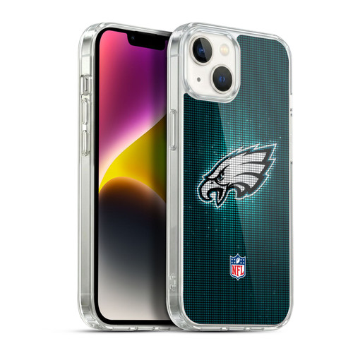 NFL Philadelphia Eagles Artwork LED Soft Gel Case for Apple iPhone 14 Plus