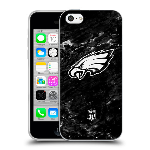 NFL Philadelphia Eagles Artwork Marble Soft Gel Case for Apple iPhone 5c