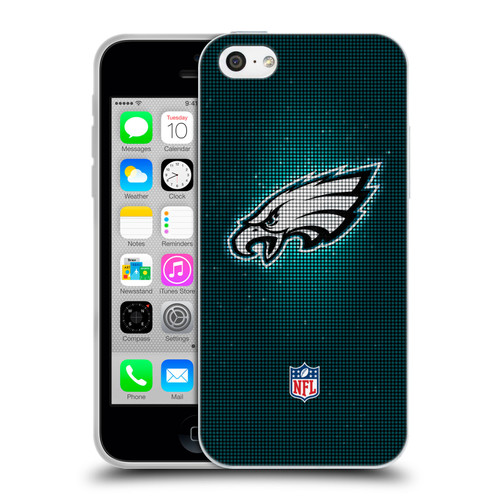NFL Philadelphia Eagles Artwork LED Soft Gel Case for Apple iPhone 5c