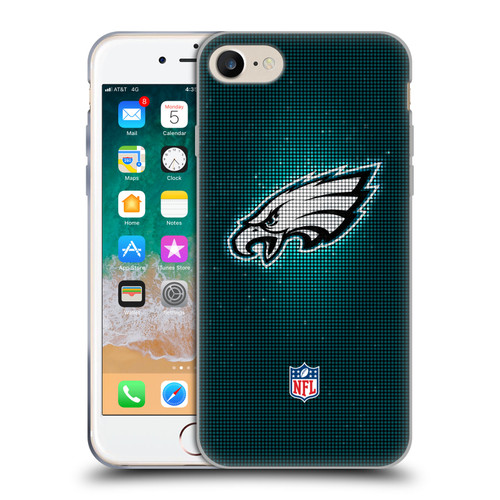 NFL Philadelphia Eagles Artwork LED Soft Gel Case for Apple iPhone 7 / 8 / SE 2020 & 2022 NFL Philadelphia Eagles Artwork LED Soft Gel Case for Apple iPhone 7 / 8 / SE 2020 & 2022
