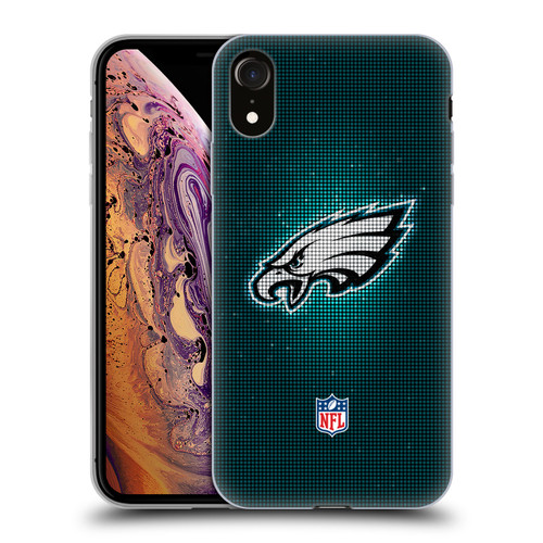 NFL Philadelphia Eagles Artwork LED Soft Gel Case for Apple iPhone XR