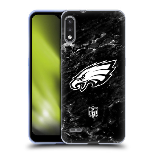 NFL Philadelphia Eagles Artwork Marble Soft Gel Case for LG K22