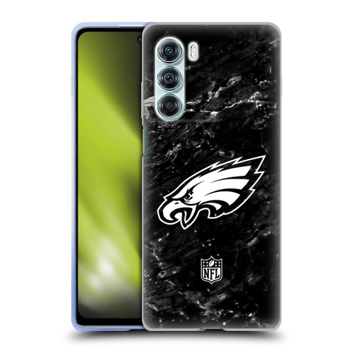 NFL Philadelphia Eagles Artwork Marble Soft Gel Case for Motorola Edge S30 / Moto G200 5G