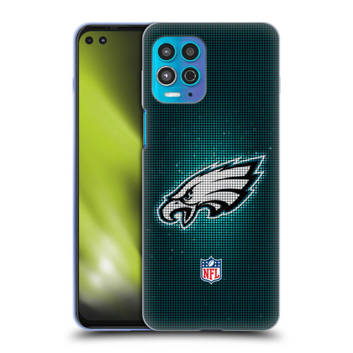 NFL Philadelphia Eagles Artwork LED Soft Gel Case for Motorola Moto G100