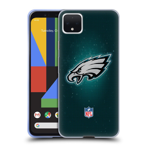 NFL Philadelphia Eagles Artwork LED Soft Gel Case for Google Pixel 4 XL