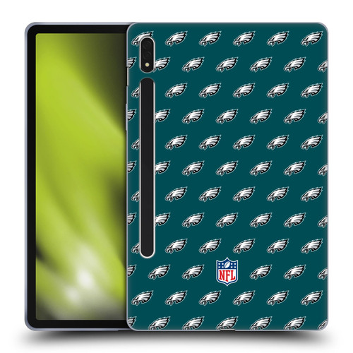 NFL Philadelphia Eagles Artwork Patterns Soft Gel Case for Samsung Galaxy Tab S8