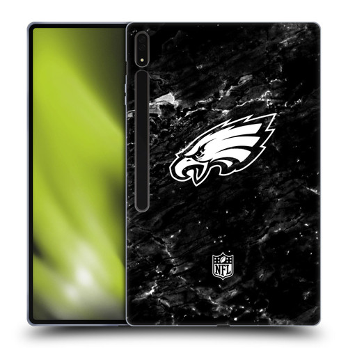 NFL Philadelphia Eagles Artwork Marble Soft Gel Case for Samsung Galaxy Tab S8 Ultra