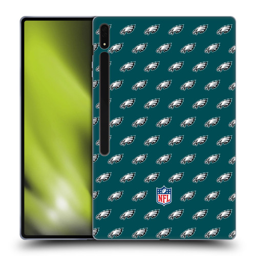 NFL Philadelphia Eagles Artwork Patterns Soft Gel Case for Samsung Galaxy Tab S8 Ultra