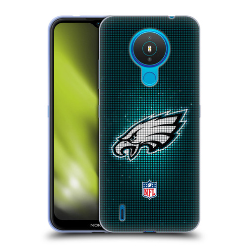 NFL Philadelphia Eagles Artwork LED Soft Gel Case for Nokia 1.4