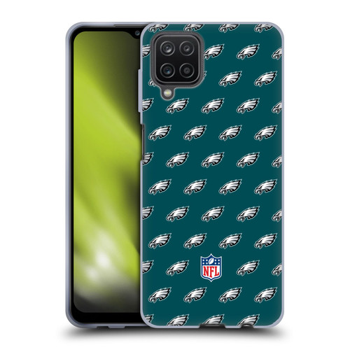 NFL Philadelphia Eagles Artwork Patterns Soft Gel Case for Samsung Galaxy A12 (2020)