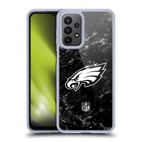 NFL Philadelphia Eagles Artwork Marble Soft Gel Case for Samsung Galaxy A23 / 5G (2022)