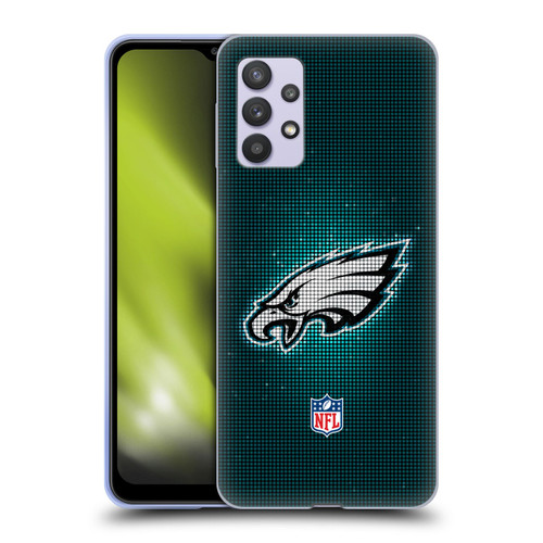 NFL Philadelphia Eagles Artwork LED Soft Gel Case for Samsung Galaxy A32 5G / M32 5G (2021)