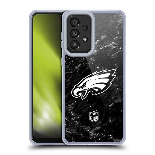 NFL Philadelphia Eagles Artwork Marble Soft Gel Case for Samsung Galaxy A33 5G (2022)