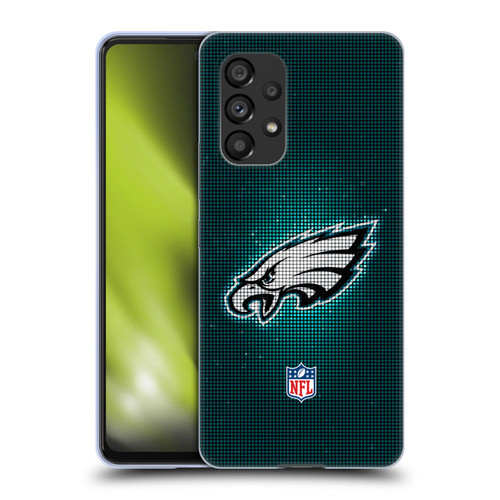 NFL Philadelphia Eagles Artwork LED Soft Gel Case for Samsung Galaxy A53 5G (2022)