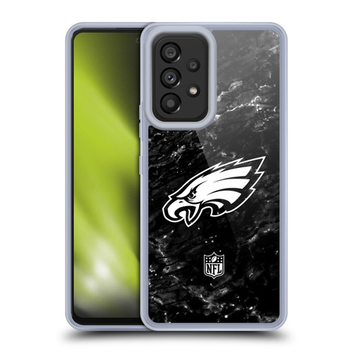 NFL Philadelphia Eagles Artwork Marble Soft Gel Case for Samsung Galaxy A53 5G (2022)